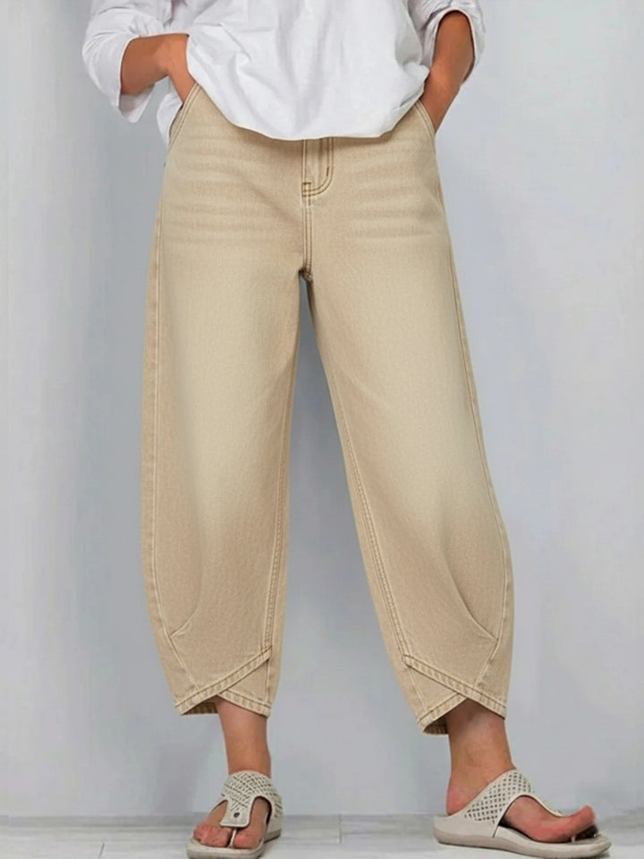 PAULINE™ - Wide-Leg Denim Trouser