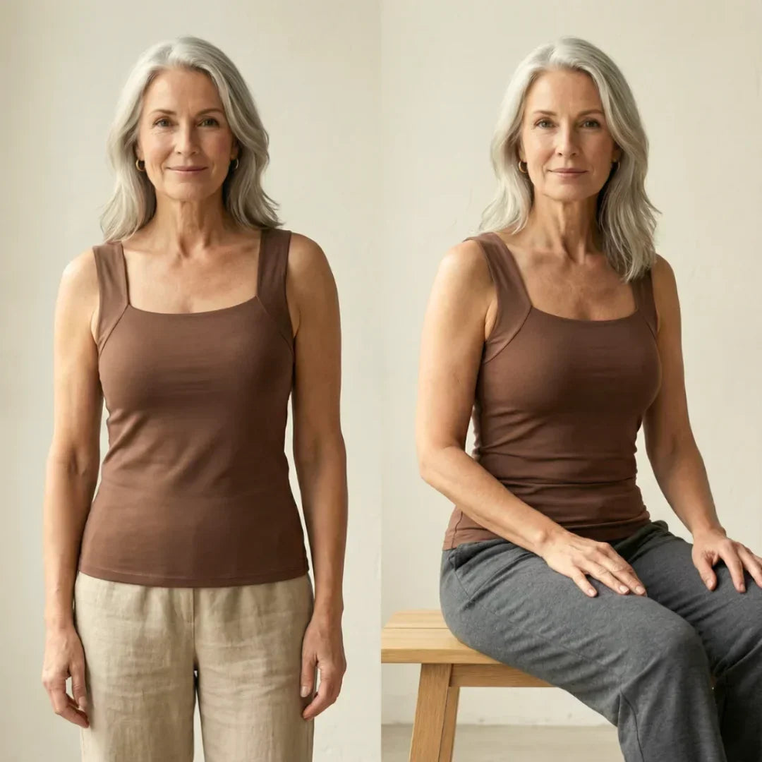ROXANE™ – Built-In Comfort Bra Tank Top