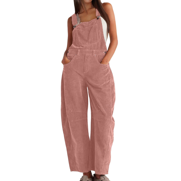 AUDREY™ - Relaxed Corduroy Wide-Leg Overall
