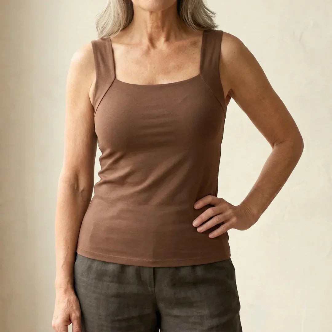 ROXANE™ – Built-In Comfort Bra Tank Top
