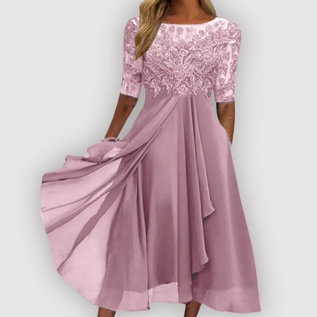 AURÉLIE™ – Elegant Evening Dress