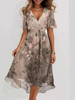 LAVINA™ – Vibrant Boho Midi Dress
