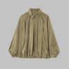 CHARLIZE™ - Vintage Oversized Puffed Batwing Sleeve Bomber Jacket