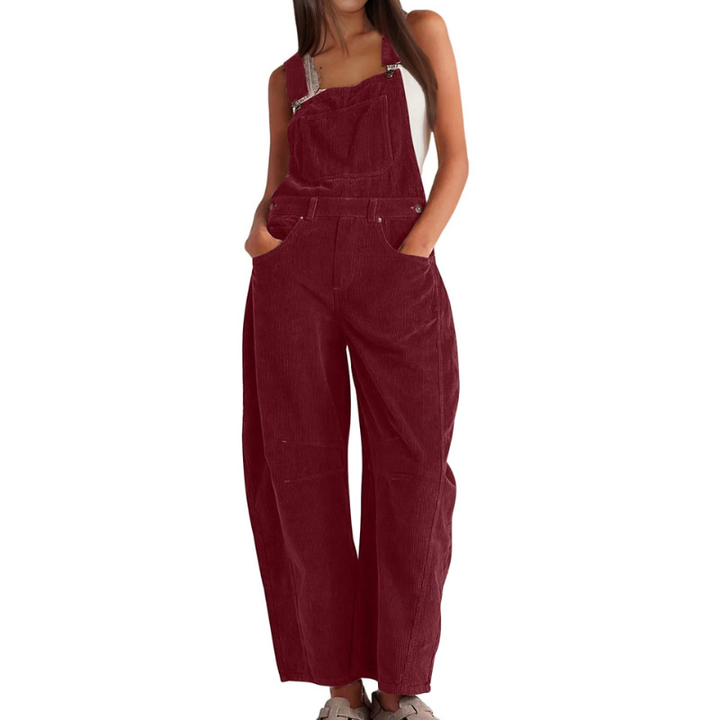 AUDREY™ - Relaxed Corduroy Wide-Leg Overall