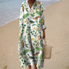 Sylvie | Natural Tropical Dress