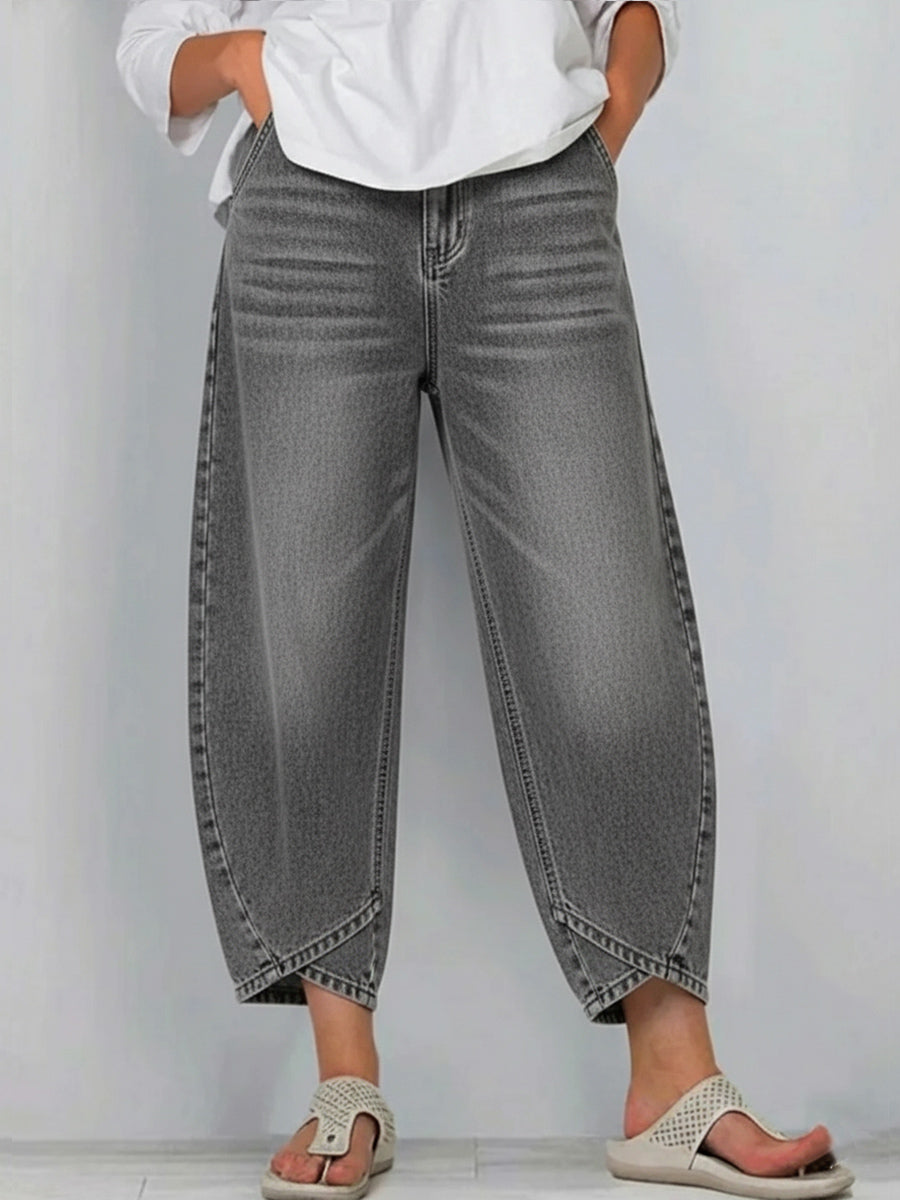 PAULINE™ - Wide-Leg Denim Trouser