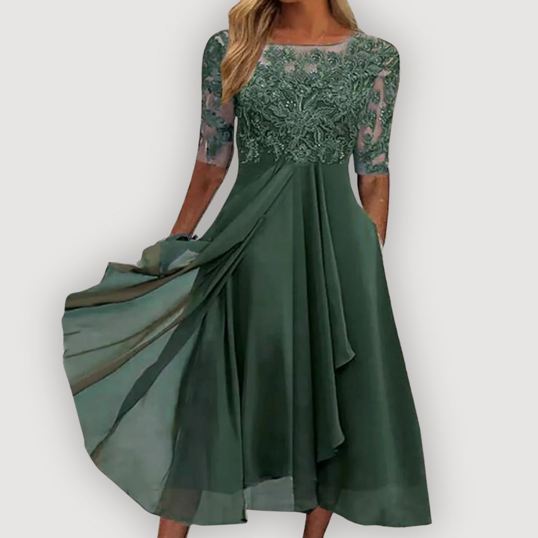 AURÉLIE™ – Elegant Evening Dress