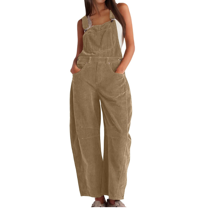 AUDREY™ - Relaxed Corduroy Wide-Leg Overall