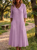 CÉCILE™ – Pleated Maxi Dress
