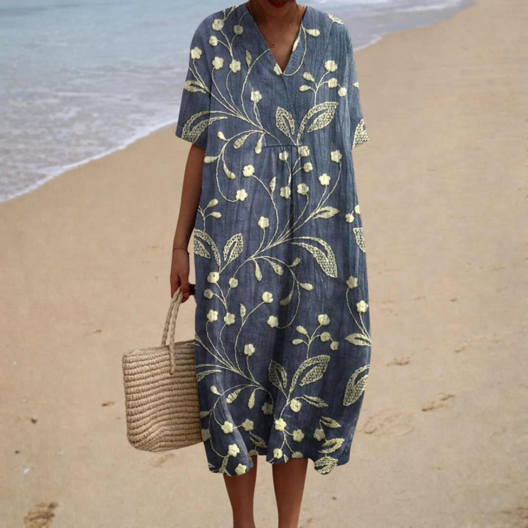 Élora | Midi Bohemian Dress