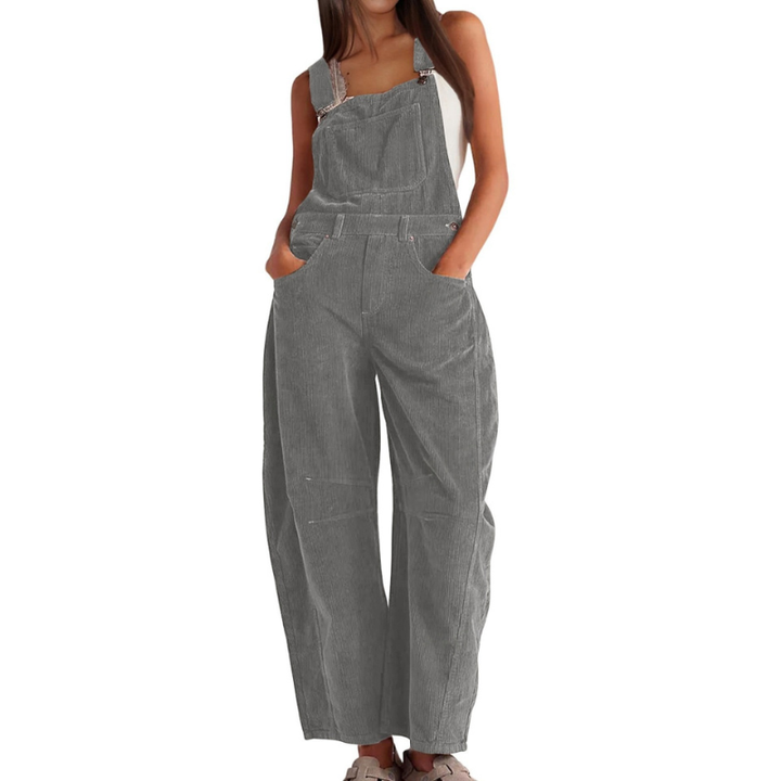 AUDREY™ - Relaxed Corduroy Wide-Leg Overall