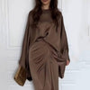 STELLA™ - Loose Shirt & Lace-up Skirt Suit for Elegant Daily Wear