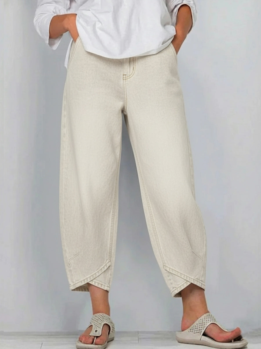 PAULINE™ - Wide-Leg Denim Trouser