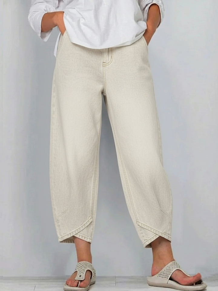 PAULINE™ - Wide-Leg Denim Trouser
