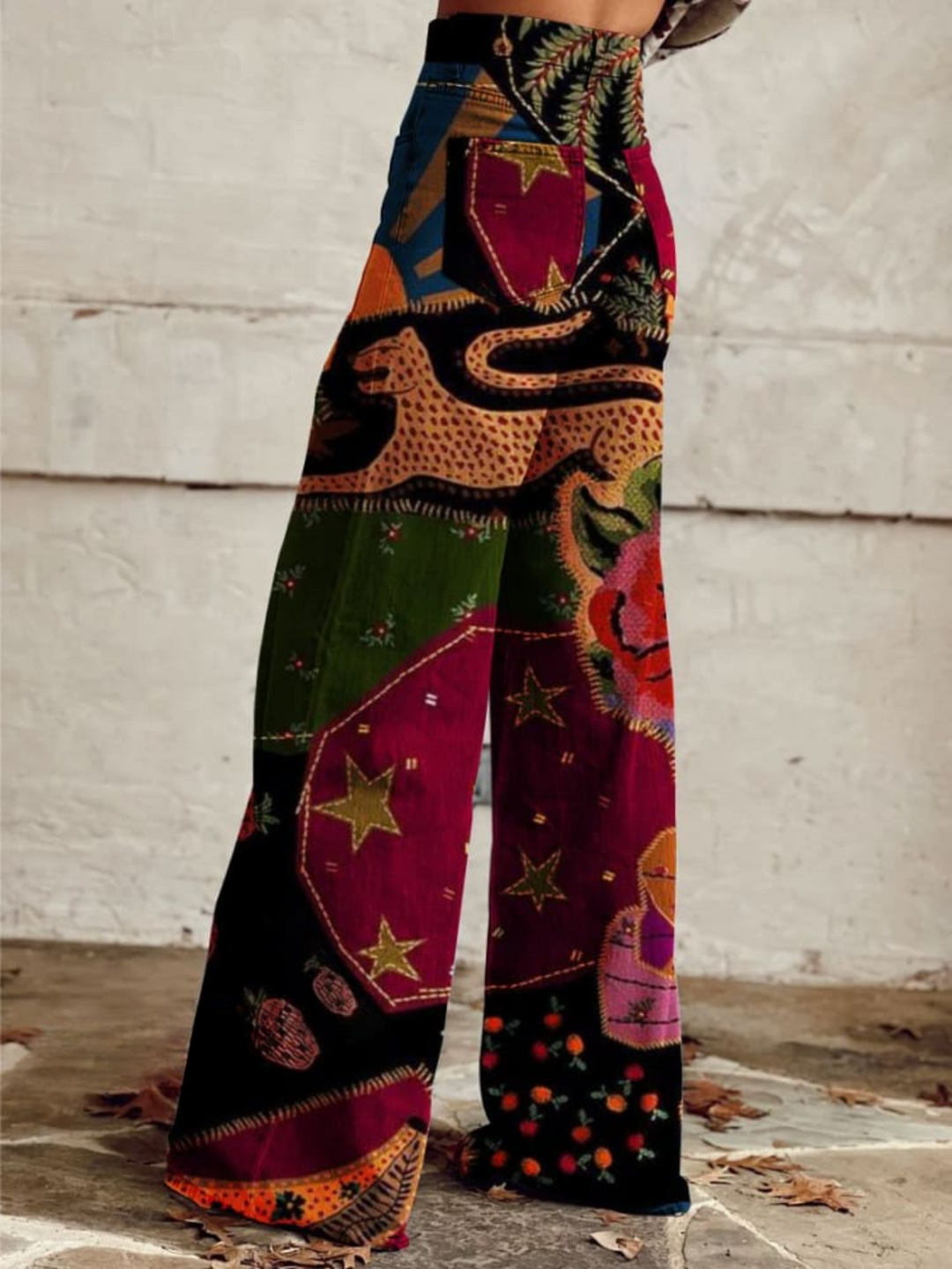 GABRIELLE™ - Artistic Wide-Leg Trousers