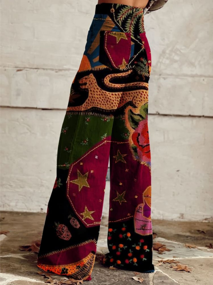 GABRIELLE™ - Artistic Wide-Leg Trousers