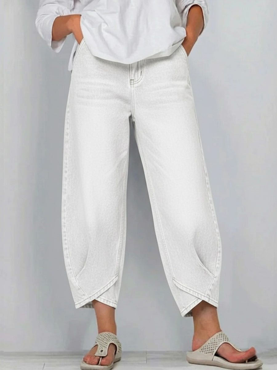 PAULINE™ - Wide-Leg Denim Trouser
