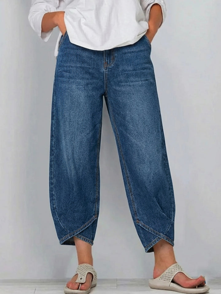 PAULINE™ - Wide-Leg Denim Trouser