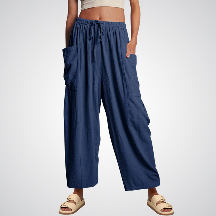 LYNNA™ – Wide-Leg Comfort Trousers