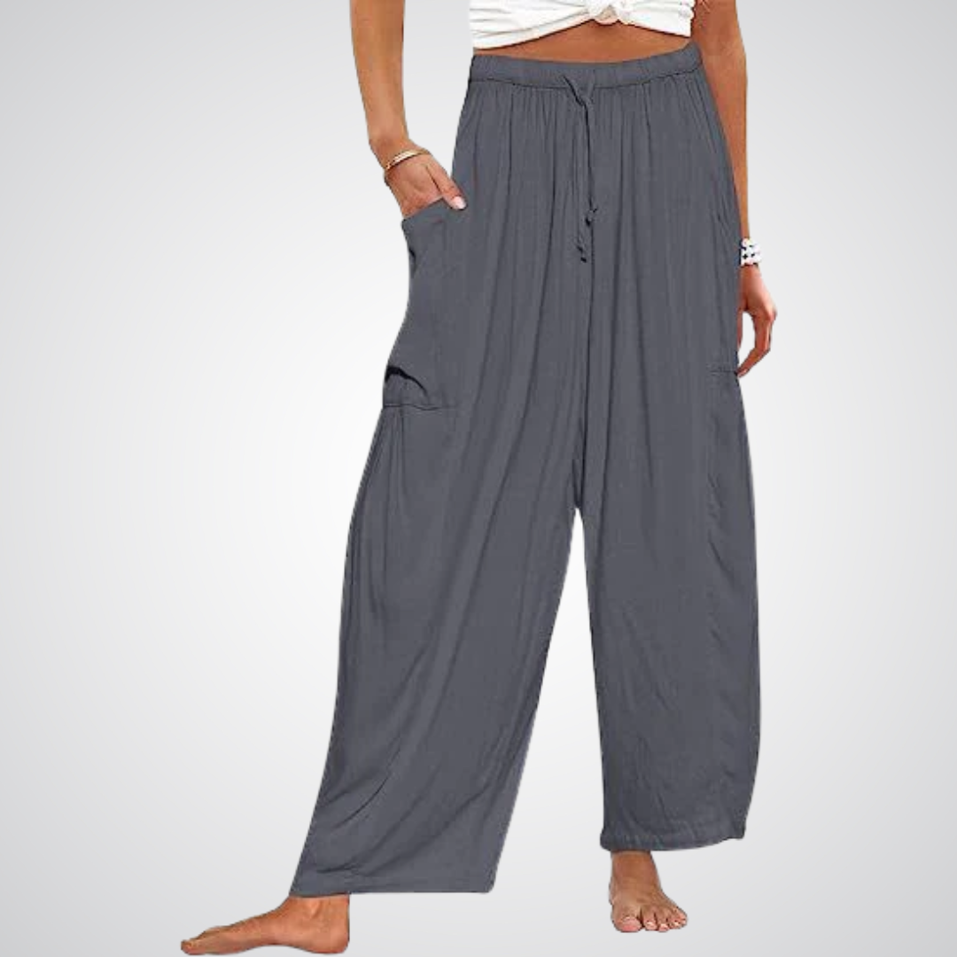 LYNNA™ – Wide-Leg Comfort Trousers