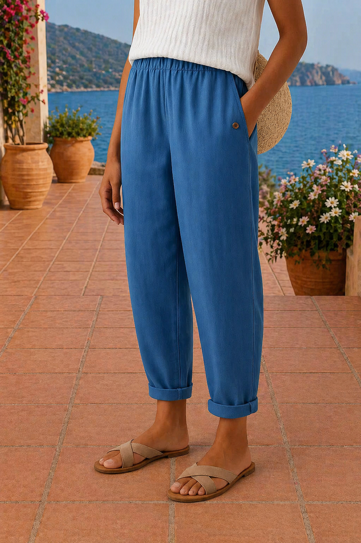 SIENNA™ – Casual Linen Trousers