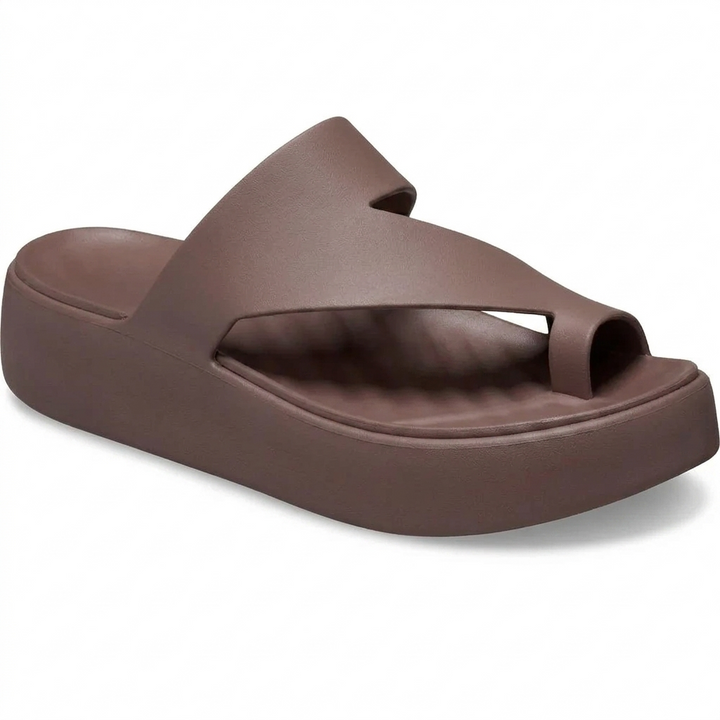 Luna Toe Loop Platform Sandals | Walk Taller, Feel Lighter