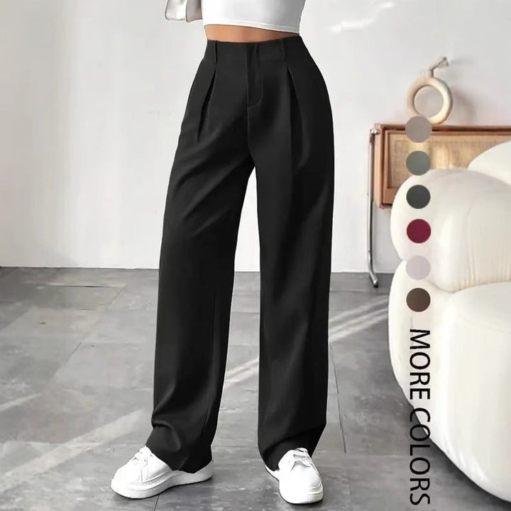 TURNI™ - Casual High Waist Wide Leg Trousers