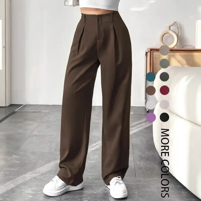 TURNI™ - Casual High Waist Wide Leg Trousers