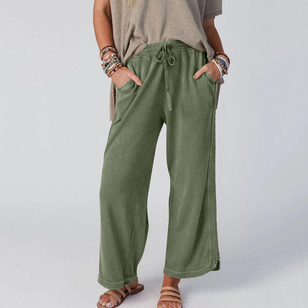 CHIPY™ - Vintage Wide Leg High Waist Trousers