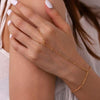 MYLENE™ – Dainty Hand Chain Bracelet