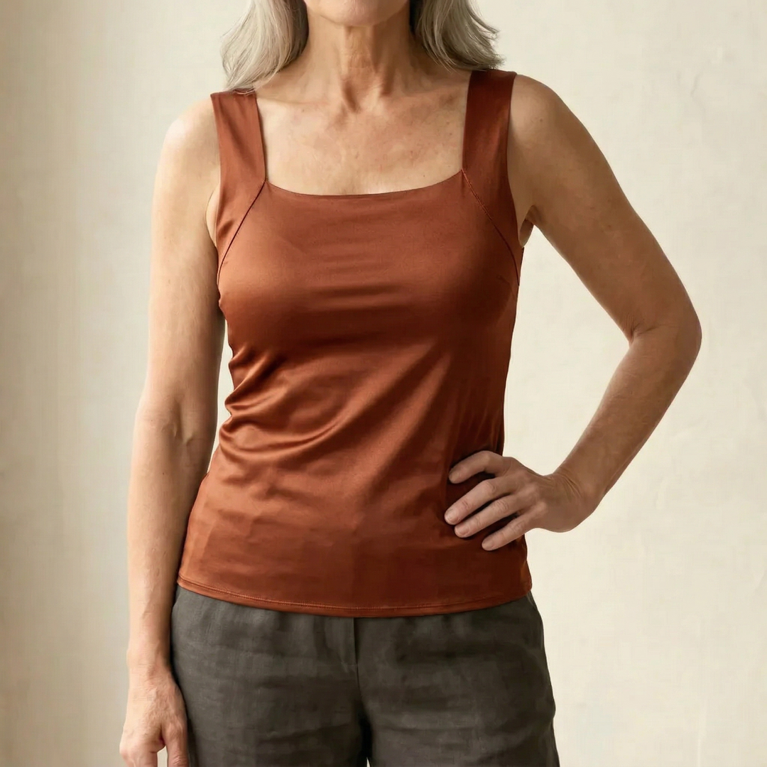 ROXANE™ – Built-In Comfort Bra Tank Top