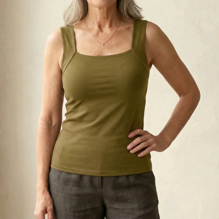 ROXANE™ – Built-In Comfort Bra Tank Top