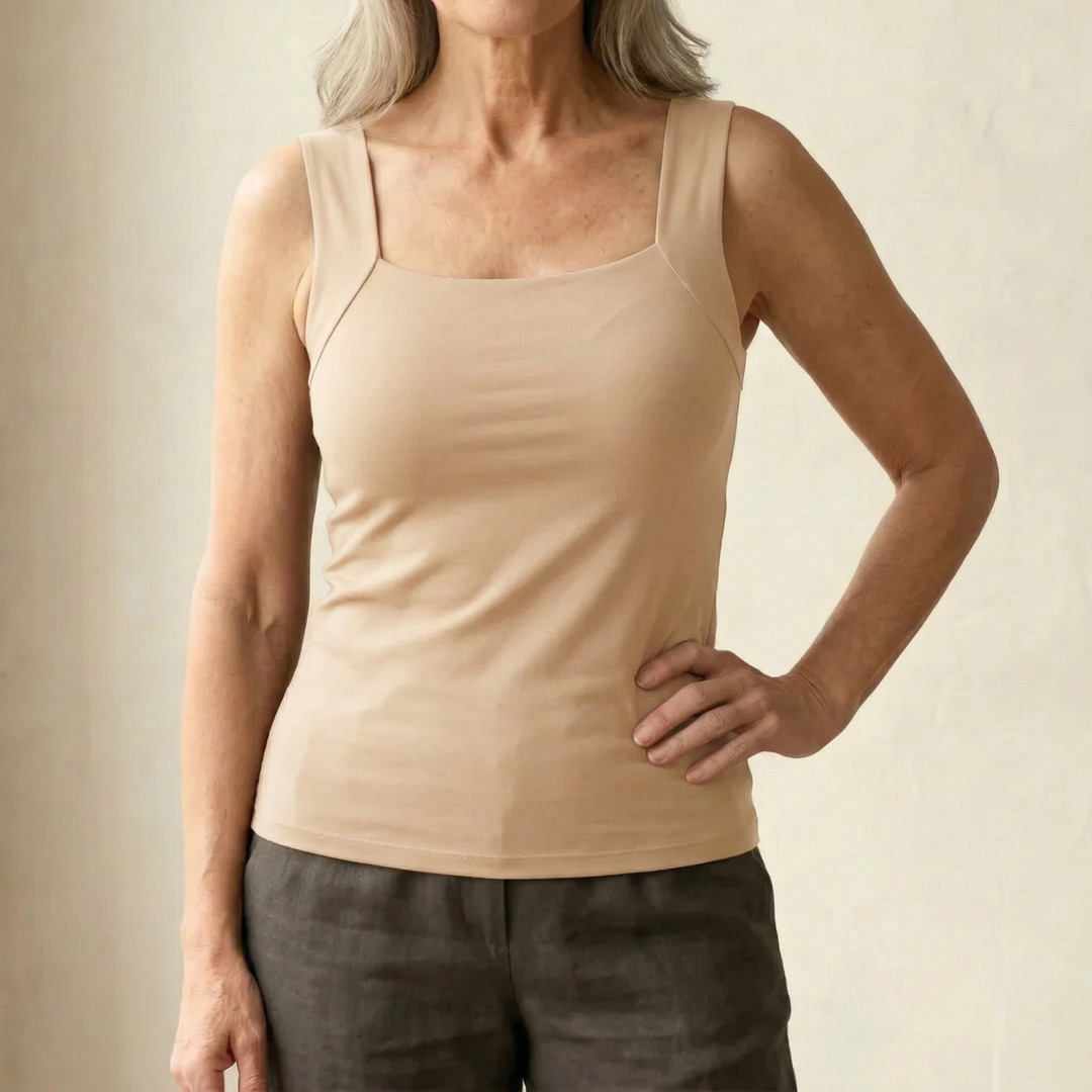 ROXANE™ – Built-In Comfort Bra Tank Top