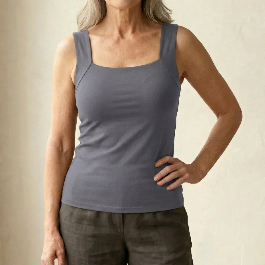 ROXANE™ – Built-In Comfort Bra Tank Top