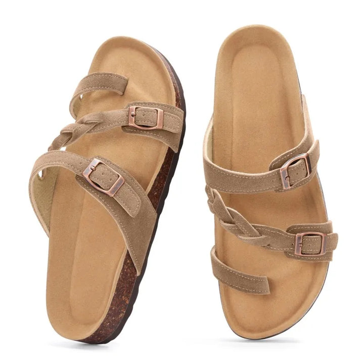 SAVANNAH™ | Orthopaedic Braided Toe Loop Sandals