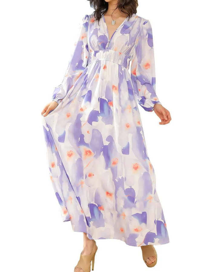 Celine | Women's Dress with Floral Pattern