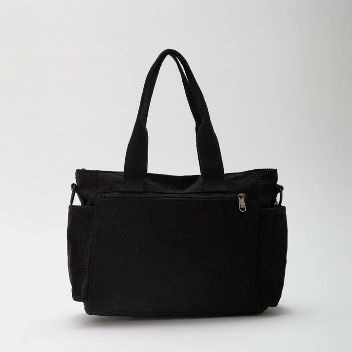 SIMONE™ – Spacious Corduroy Shoulder Bag