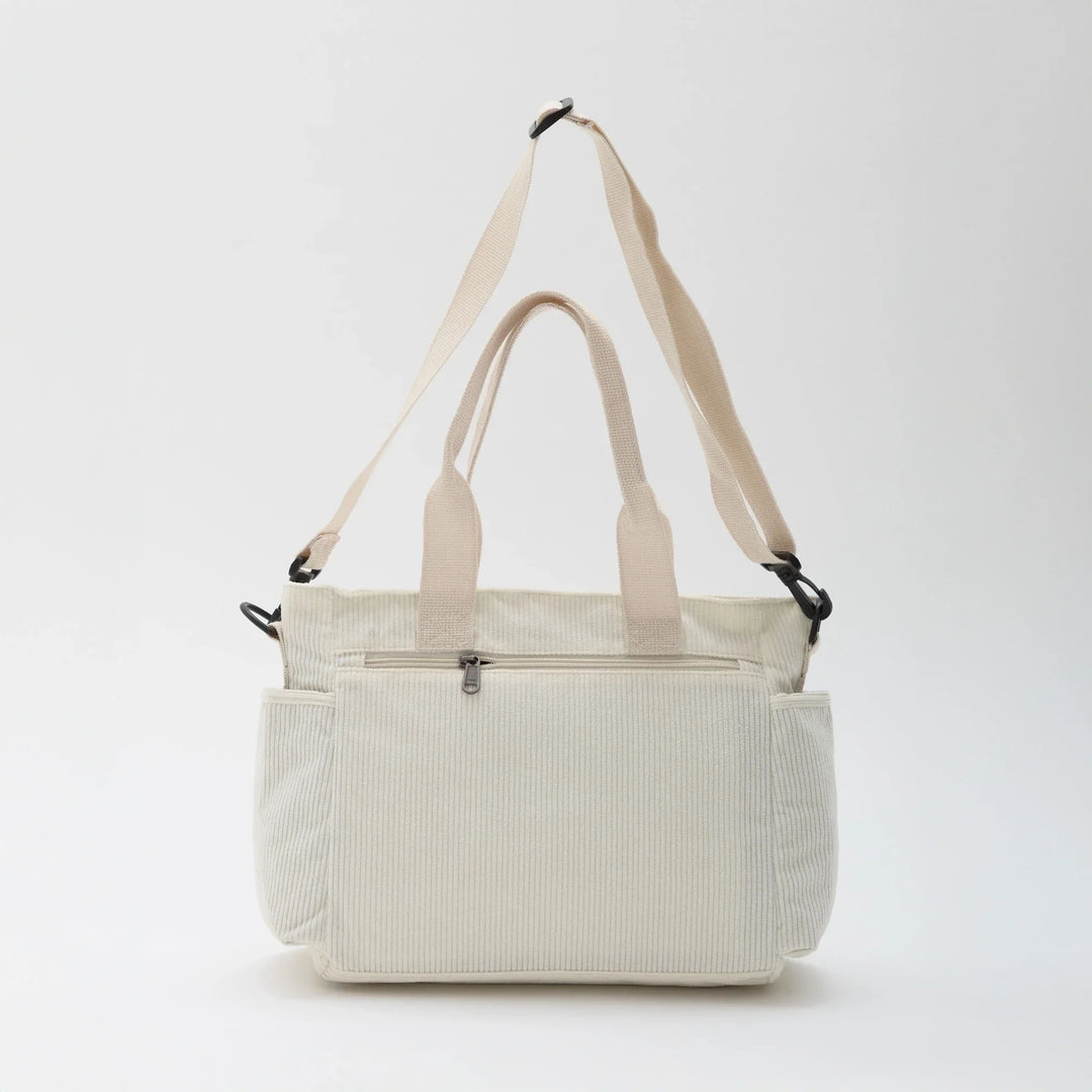 SIMONE™ – Spacious Corduroy Shoulder Bag