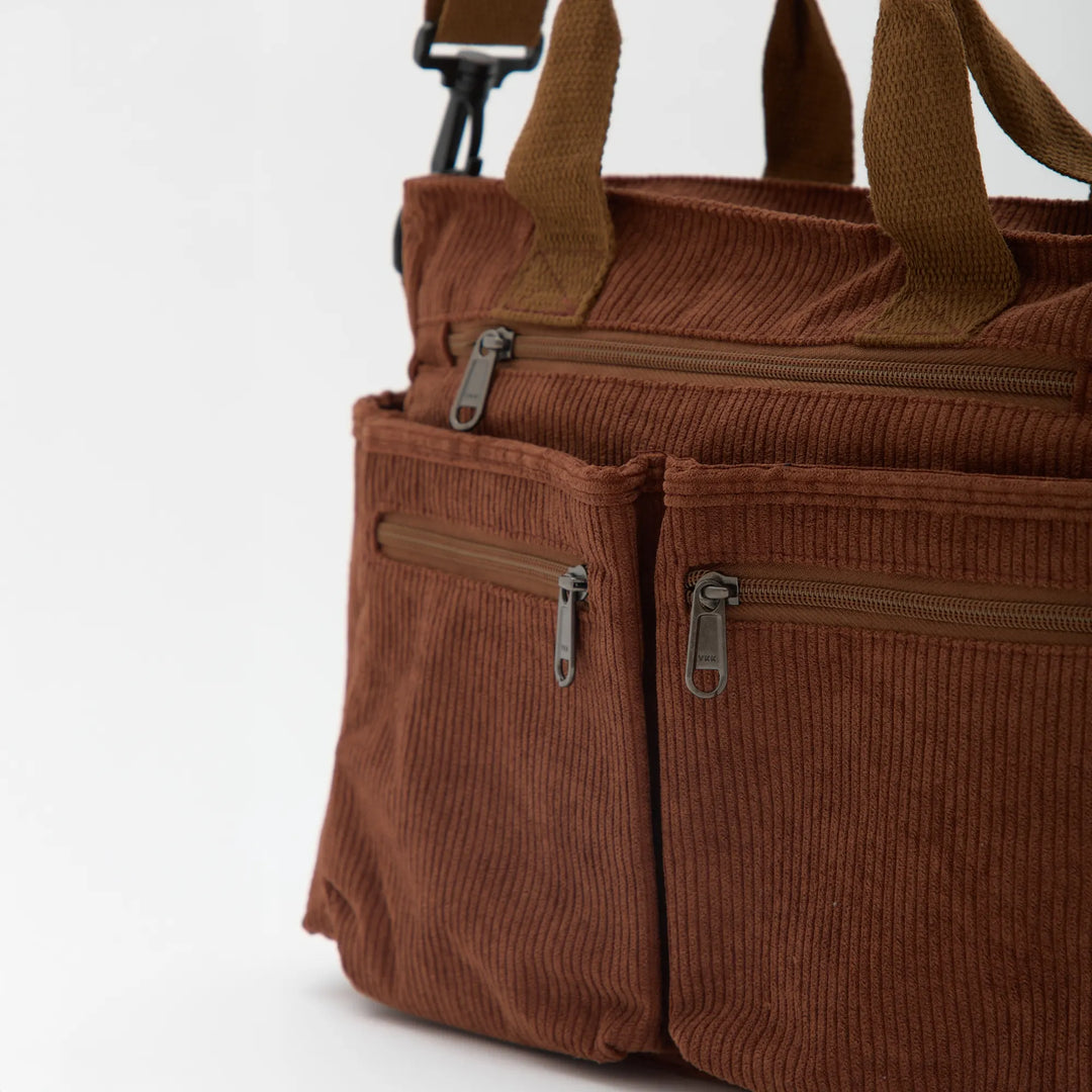 SIMONE™ – Spacious Corduroy Shoulder Bag