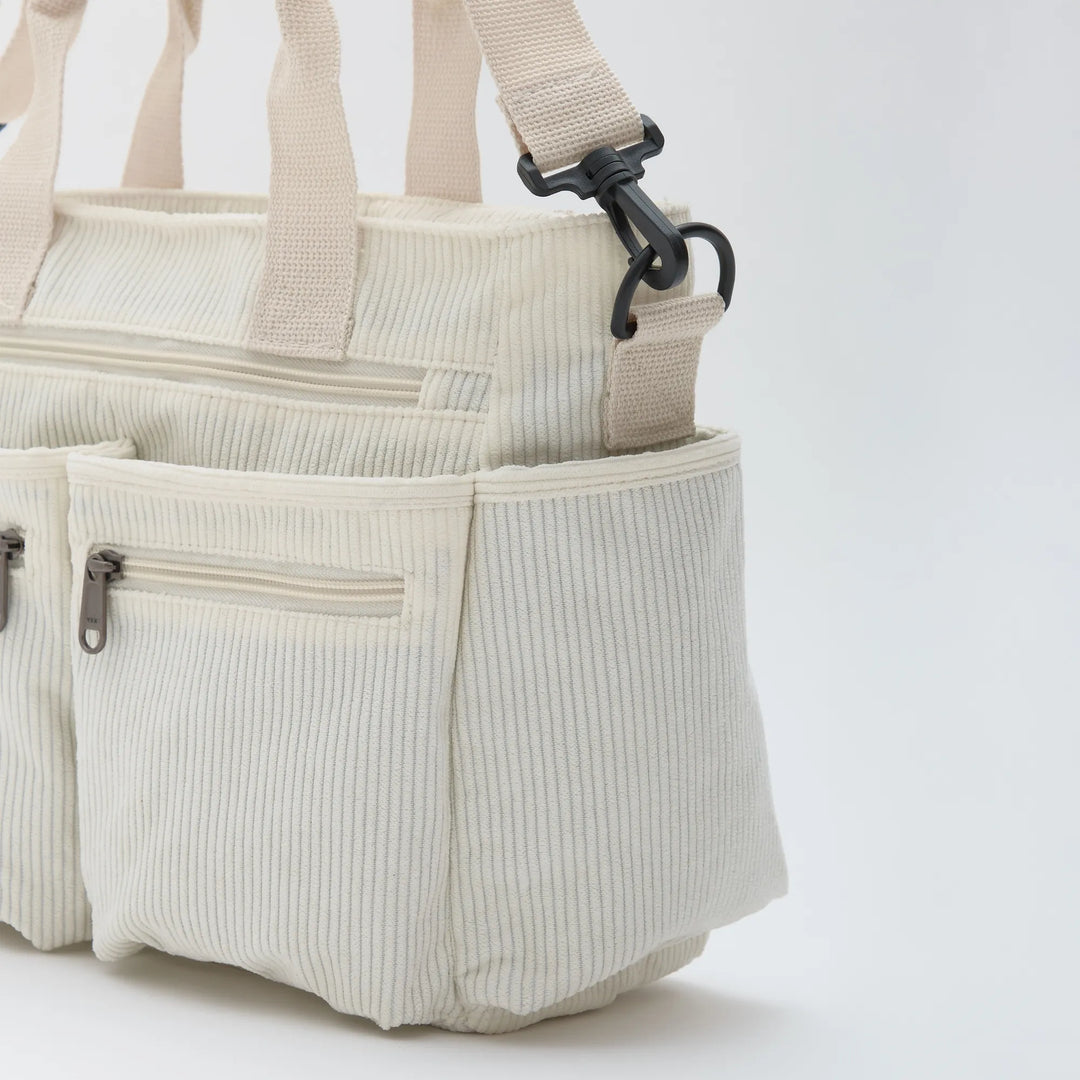 SIMONE™ – Spacious Corduroy Shoulder Bag