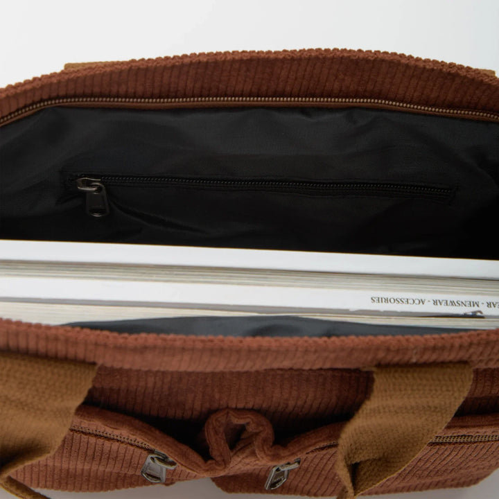 SIMONE™ – Spacious Corduroy Shoulder Bag