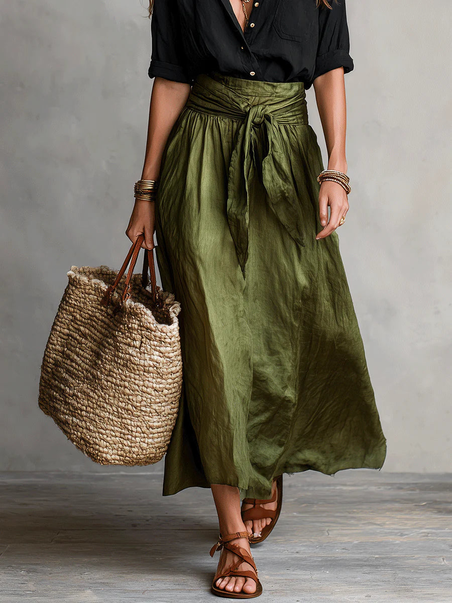 ODETTE™ - Elegant Two-Piece Midi Set