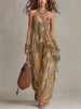 Sienna Chiffon Ruffled Camisole and Wide-leg Trousers Set