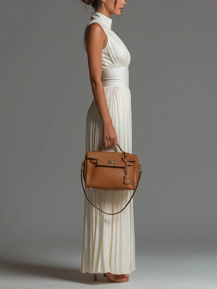 ROSELYN™ – Pleated Wide-Leg Jumpsuit