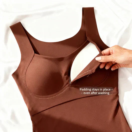 ROXANE™ – Built-In Comfort Bra Tank Top