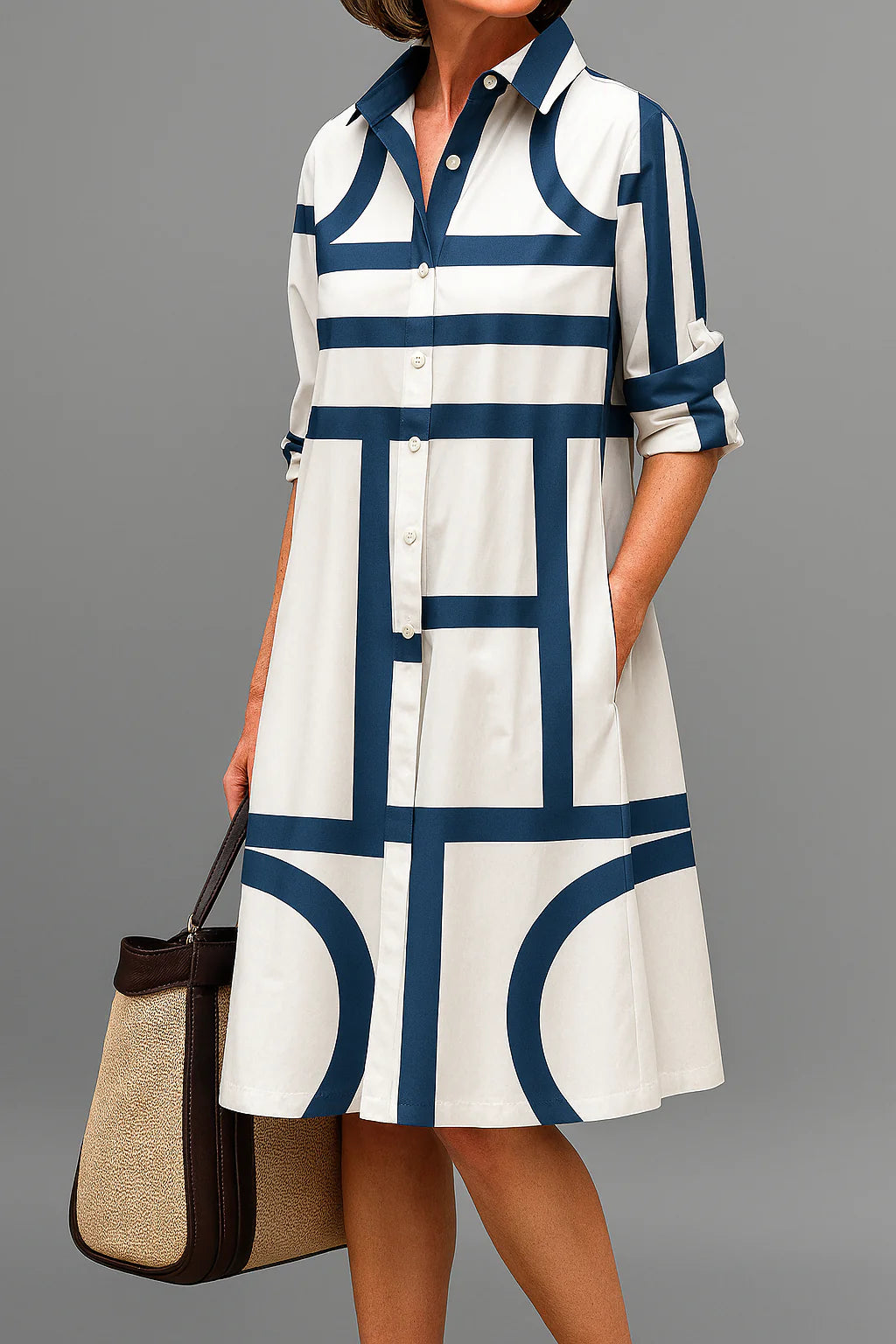 NAOMI™ – Elegant Tailored Midi