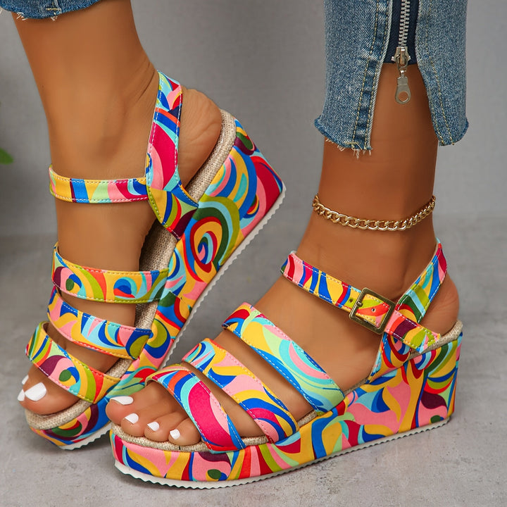 SELMA™- Platform Ankle Strap Sandals