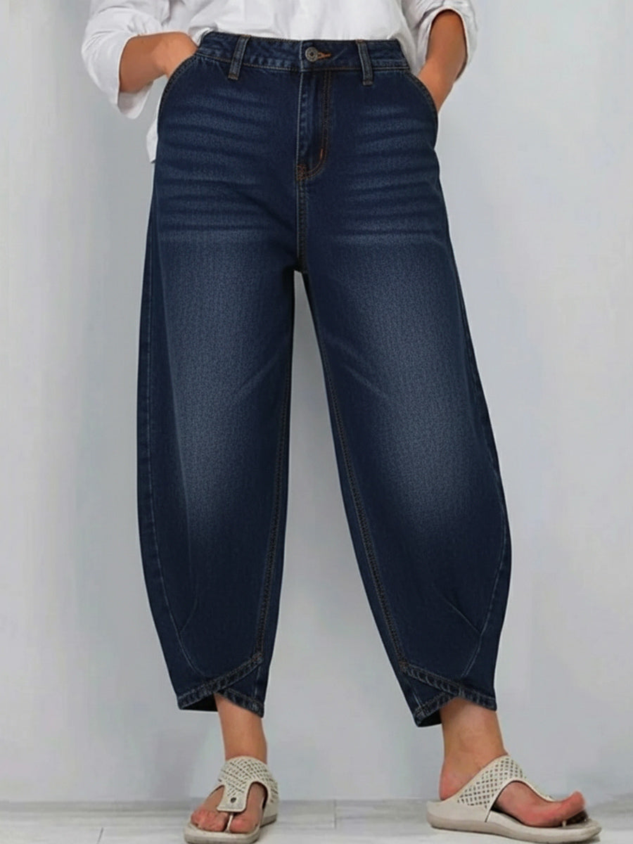 PAULINE™ - Wide-Leg Denim Trouser