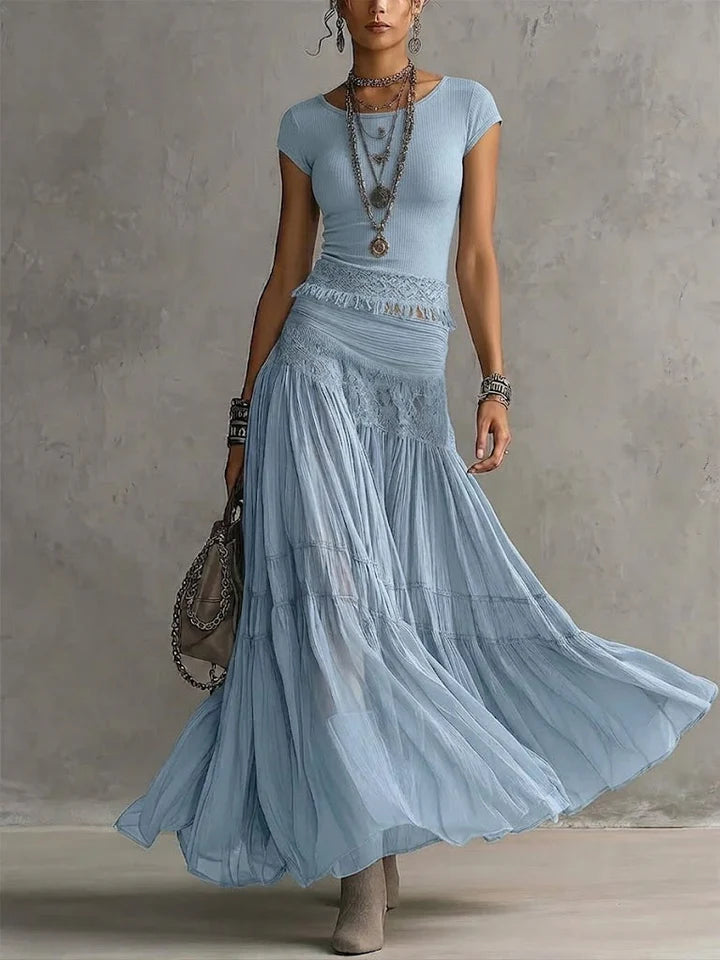 JULIETTE™ –Two-Piece Boho Maxi Set