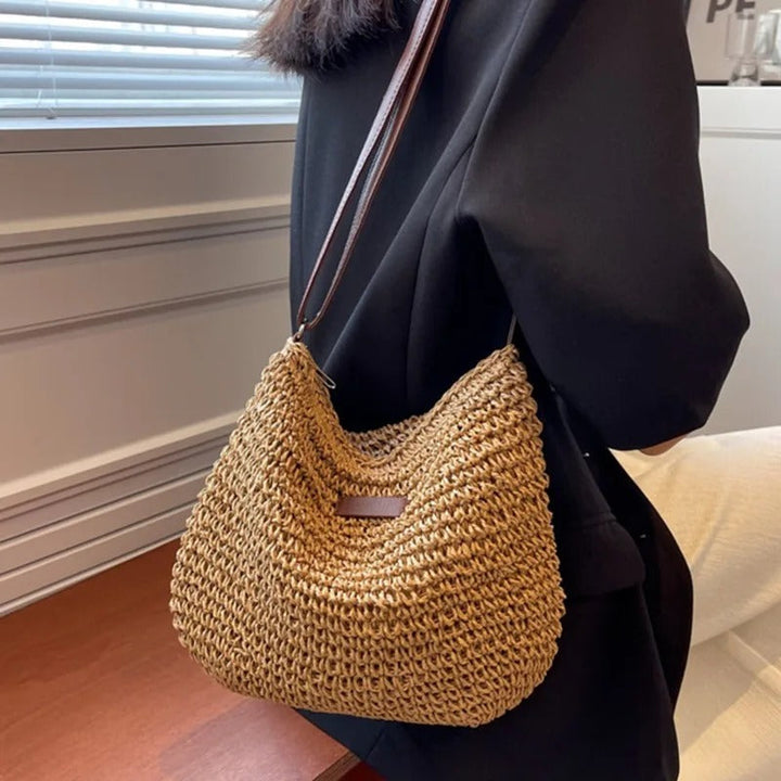 CAMILLE™ – Woven Shoulder Bag